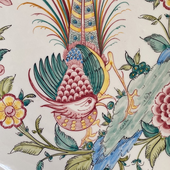 Hand painted plate by Anfora Agueda - Picture 2 of 7